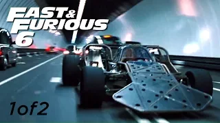 Flip Car Chase 1of2 - FAST and FURIOUS 6 (Flip Car vs BMW M5) 1080p