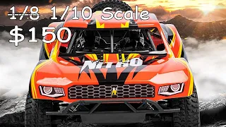 Amazon $150 1/10 Scale LAEGENDARY RC Cars, Speed Test, Tear Down, 4x4 Nitro Short Course RC Truck