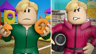 Twins Separated By The Squid Game! A Roblox Movie