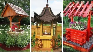 56 красивых идей использования декоративного колодца в дизейне двора и сада