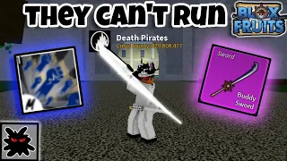 Godhuman + Buddy Sword one shot combo | Bounty Hunting | Montage | Roblox | Blox Fruits Update 17.3