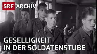 Soldatenstube (1964) | Schweizer Armee | SRF Archiv