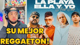 ENTRE LA PLAYA ELLA Y YO (NEW ERA) - BIG YAMO, BM, RUSHERKING FT. PEIPPER YEUMOREL reacciona