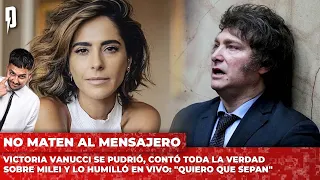 Victoria Vanucci se pudrió, contó la verdad sobre Milei y lo humilló en vivo: "Quiero que sepan"