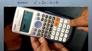 ecuacion cuadrática en calculadora