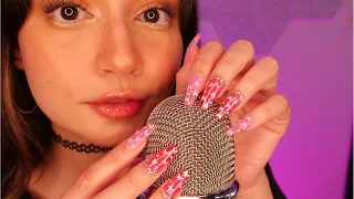 ASMR Mic Scratching & Mouth Sounds ~EXTREMELY TINGLY~ [4K]