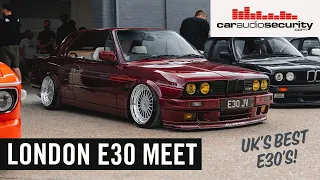 London BMW E30 Meet | Car Audio & Security