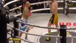 Chris Sarro vs John McAllister BKFC 9 first Rd KO