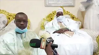 Le discours de  Sonko à Touba devant Cheikh Basse Abdou Khadre