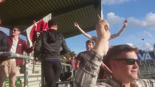 @hvidovreif ⚽ Lyngby - Hvidovre 12.05.2022. @hvidovre_fanklub 🤟🏽 HIF - vi støtter de Røde Smede 🙏🏼