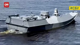 Militer Ukraina Pamerkan Drone Maritim Perusak Kapal Perang Rusia