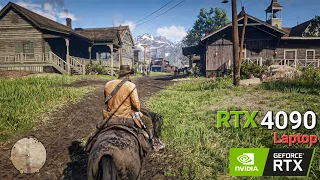 RTX 4090 Laptop 1080p Gameplay - Red Dead Redemption 2 (ASUS ROG STRIX SCAR 18)