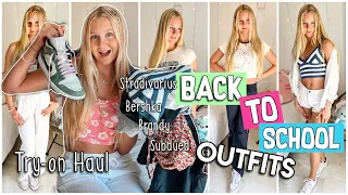 BACK TO SCHOOL OUTFITS SHOPPING HAUL TRY-ON  | MaVie Noelle