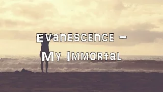 Evanescence - My Immortal [Acoustic Cover.Lyrics.Karaoke]