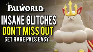 Palworld - BEST WAY TO LEVEL UP & GET RARE PALS EASY! Money Farm, Level Fast, & Black Market Cheese