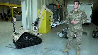 Eglin EOD trains on new robotic system