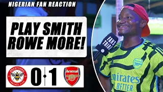 BRENTFORD 0-1 ARSENAL ( Godfrey -NIGERIAN FAN REACTION) - CARABAO CUP HIGHLIGHTS 23-24