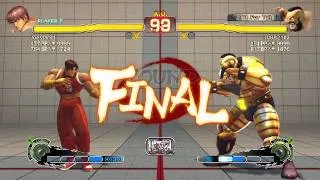 Ultra Street Fighter IV battle: Guy vs Zangief