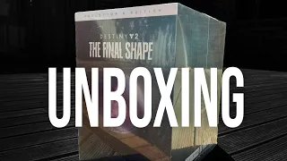 Unboxing The Final Shape Collector's Edition!