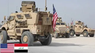 U.S. Army in Iraq. Military Escort for a Humanitarian Convoy to Northeastern Syria.