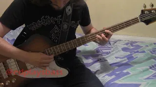 Guitar Pick Tapping Technique on a Bass