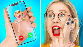 COOL DIY PHONE CRAFTS || Cool Hacks And Pranks With Your Favorite Gadget By 123 GO! GOLD