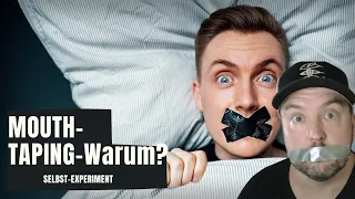 Das passiert, wenn du dir jede Nacht den Mund zuklebst! Mouth Taping Selbstexperiment #reaction