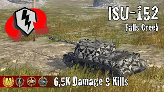 ISU-152  |  6,5K Damage 5 Kills  |  WoT Blitz Replays