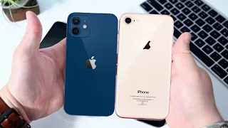 iPhone 12 Mini VS iPhone 8 Speed Test ( Comparison )