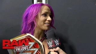 Sasha Banks soaks in her third Raw Women's Championship victory: Raw Fallout, Nov. 28, 2016