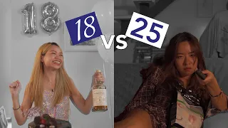 18 vs 25