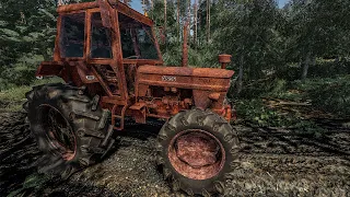 Abandoned tractor found in forest - rebuild | Farming Simulator 22