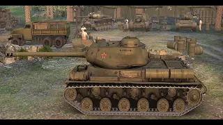 World Of Tanks Russian heavy IS VIII Replay