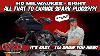 ⚡Milwaukee-Eight! DIY Spark Plug Replacement ⚡