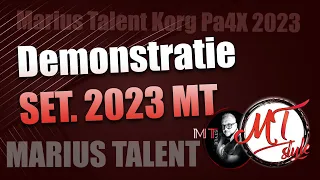 Marius Talent Korg Pa4X 2023.SET | DEMO | 0765.124.444