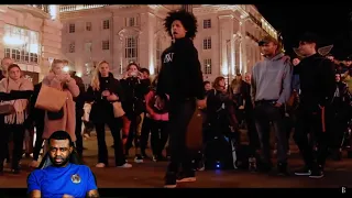 WOW! LES TWINS Larry emotional street dance YEBBA - My Mind (Piccadilly Circus) | REACTION #LesTwins