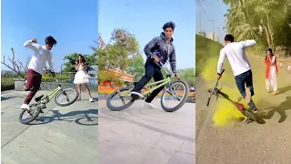 BMX Cycle Stunt || New bmx cycle stunt tik tok video || #BMX_Cycle_Stunt​