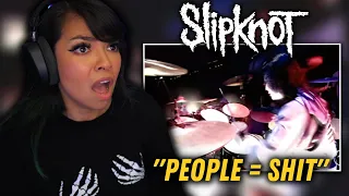 First Time Reaction | Slipknot - "People = Shit" (Joey Jordison Drum Cam)