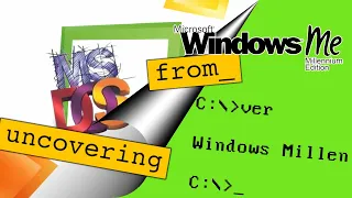 Restoring MS-DOS 8 and DOS Mode, deeply buried beneath Windows Me