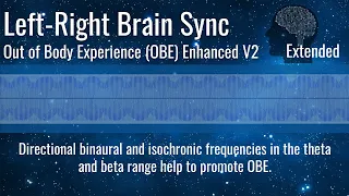 Out of Body Experience (OBE) V 2 Extended - / Theta + Beta Binaural Tones / Frequency Tuning