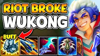 RIOT HAS OFFICIALLY BROKEN WUKONG WITH THIS BUFF! (WTF WERE THEY THINKING?)