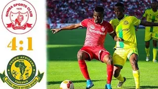 SIMBA 4-1 YANGA | MAGOLI YOTE YA NUSU FAINALI ASFC