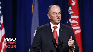 WATCH: Louisiana Governor John Bel Edwards gives hurricane and coronavirus update