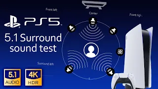 5.1 Audio Test PlayStation 5 edition I 4K HDR 5.1 Dolby, DTS I PS5 PS4 PS4Pro