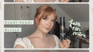 TRYING BONDI SANDS DARK ON FAIR SKIN | full product review + my fake tan routine | LYDIA MURPHY