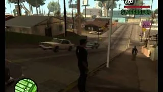 GTA San Andreas - Realtime Shadows Glitch