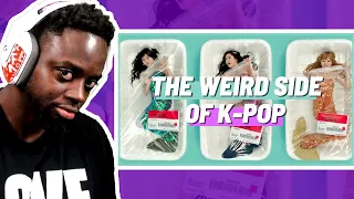 MUSALOVEL1FE Reacts to 50 OF THE WEIRDEST K POP MUSIC VIDEOS AND LIVE STAGES