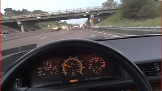 1991 Mercedes-Benz 300CE - Acceleration, Driving and Tour