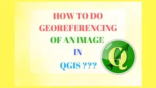 How to do georeferencing in of an image in QGIS ?