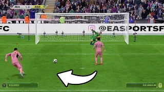 What if you Pass the Penalty like Messi and Suarez in FC 24?